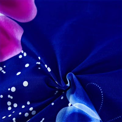 3-teiliges Bettwäsche-Set, Weich & Bequem, Schmetterlingsdruck