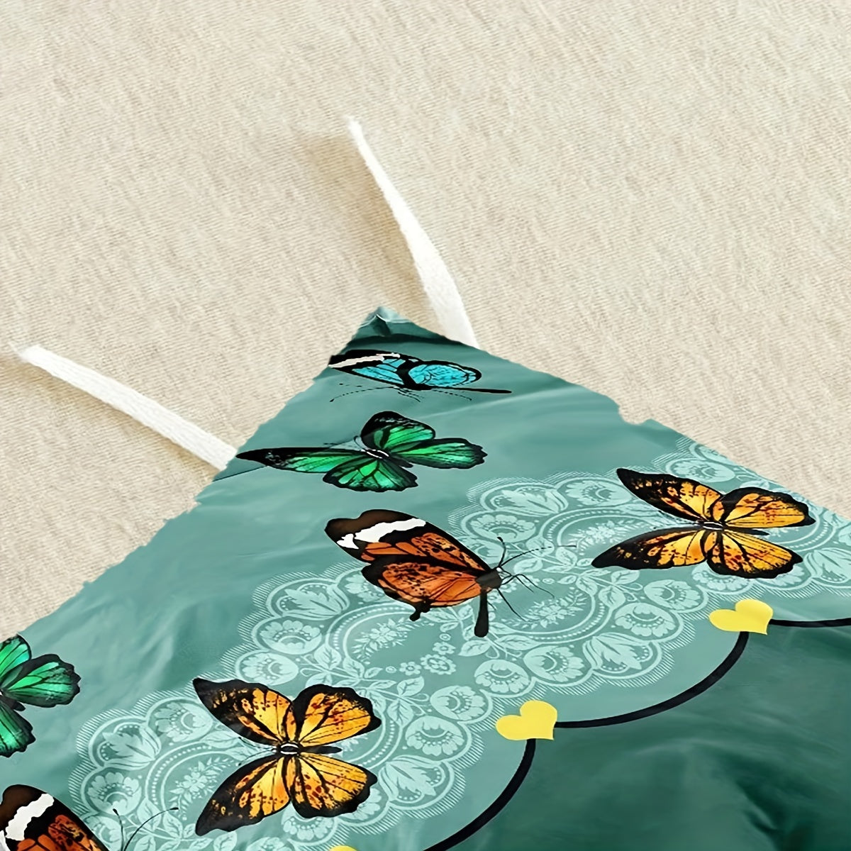 3-teiliges Bettwäsche-Set mit Schmetterlingsmuster, Atmungsaktiv, Weich & Bequem