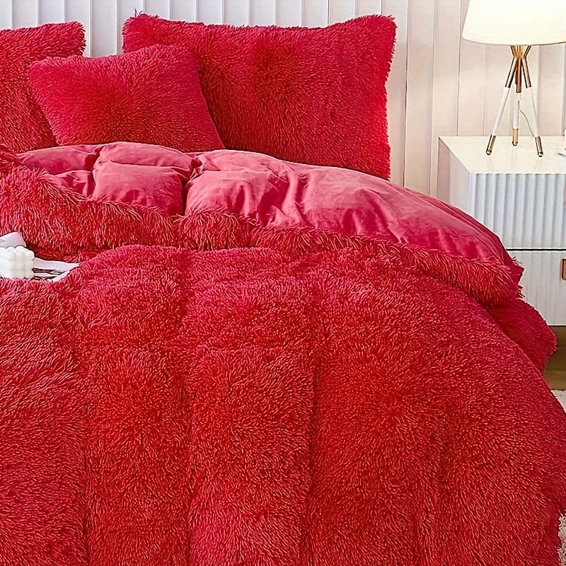 3-teiliges Multicolor Bettwäsche-Set – Weich, Warm, für Schlafzimmer & Gästezimmer