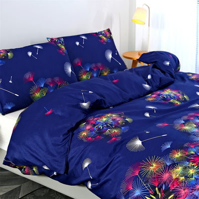 3-teiliges Bettwäsche-Set, Weich & Bequem, Schmetterlingsdruck