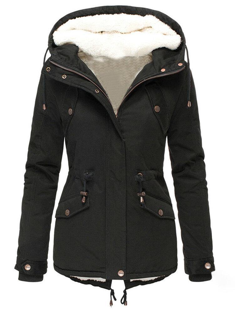Winterjacke mit Kapuze für Damen