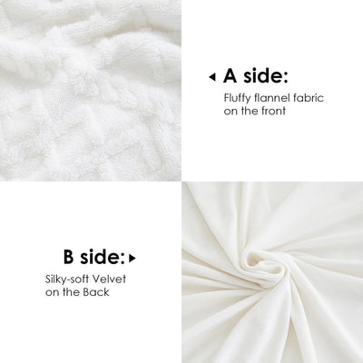 Wendebettwäsche Plüsch – Flauschig, Warm, Geometrisches Design