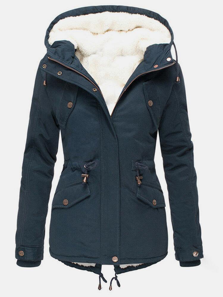 Winterjacke mit Kapuze für Damen