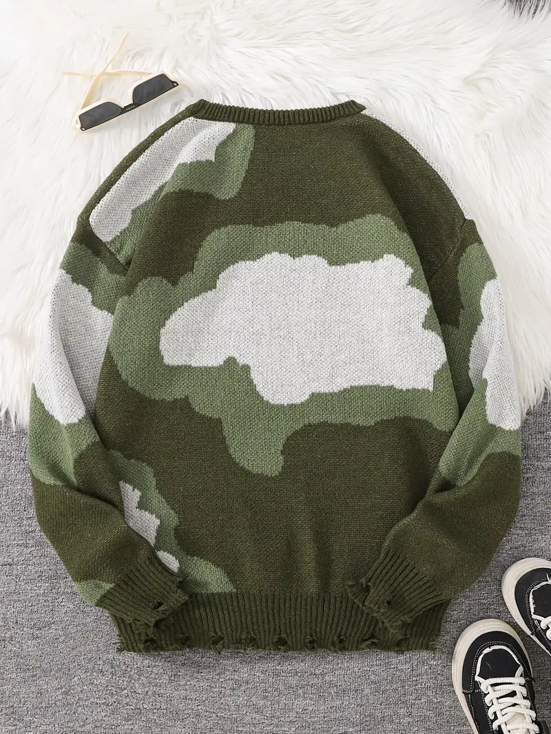 Walter - Lässiger Rundhalspullover für Herren