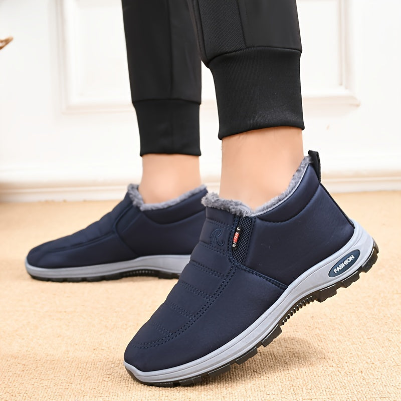 Winterschuhe Damen | Knöchelhoch Slip On Flach