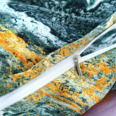 3-teiliges Marmor-Bettwäsche-Set, Weich, Atmungsaktiv, Für Schlafzimmer