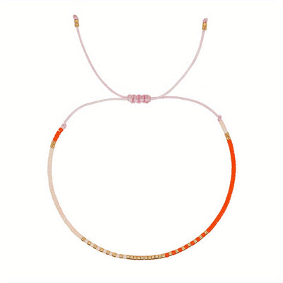8er Set Miyuki Beaded Armbänder – Handgemacht, Boho Stil für Damen
