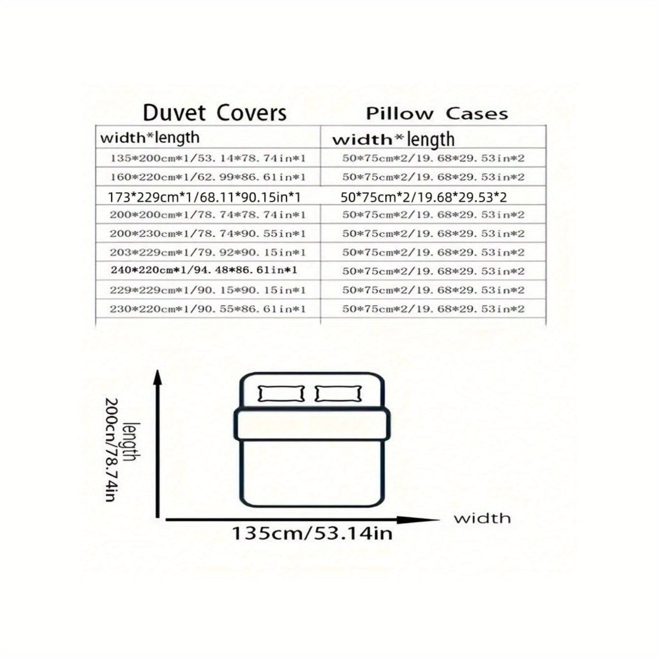 3-teiliges Bettwäsche-Set mit Pflanzenmuster, 100% Polyester, Atmungsaktiv