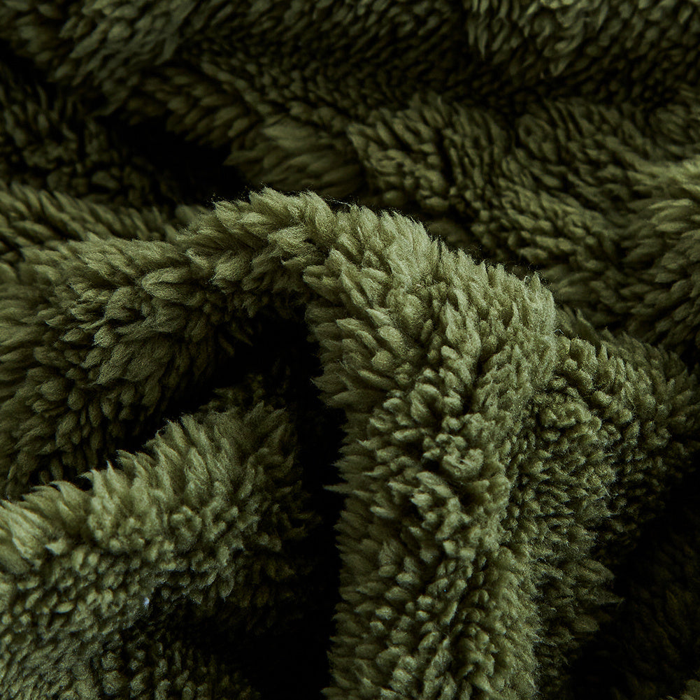 Wendebettwäsche Plüsch – Flauschig, Warm, Geometrisches Design