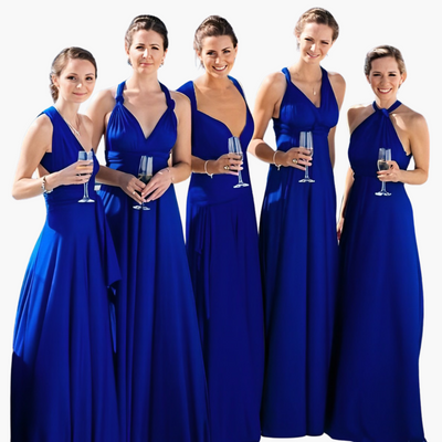 Abendkleid mit V-Ausschnitt - Damen Stil für Gala-Nächte