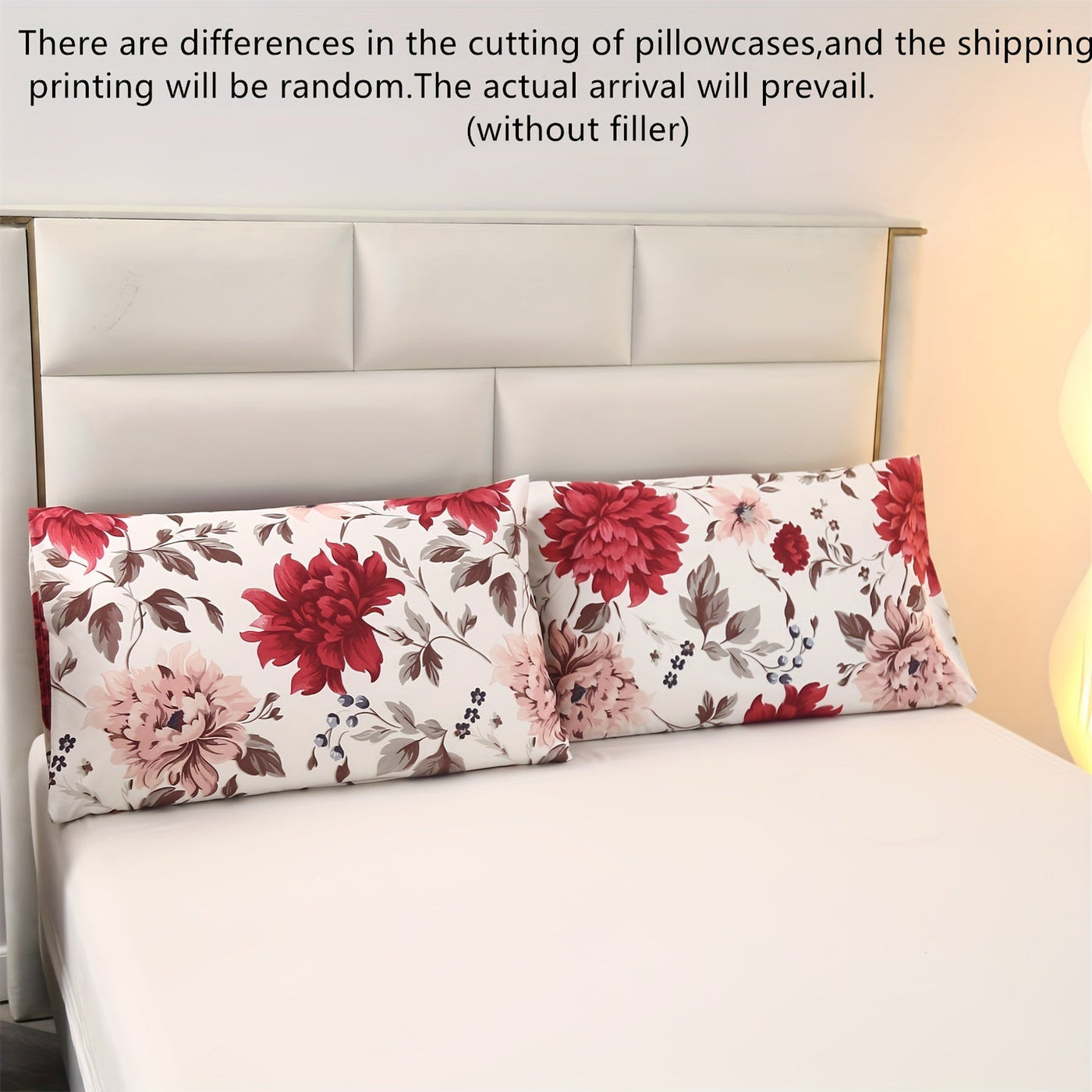 3-teiliges Blumenmuster Bettwäsche-Set – Weich & Bequem, Ohne Füllung