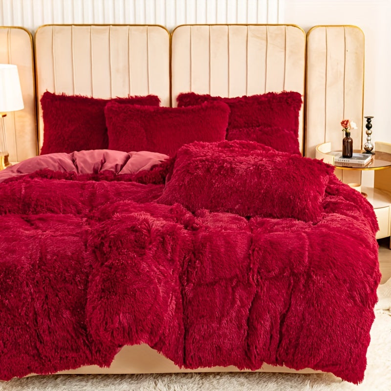 3-teiliges Multicolor Bettwäsche-Set – Weich, Warm, für Schlafzimmer & Gästezimmer