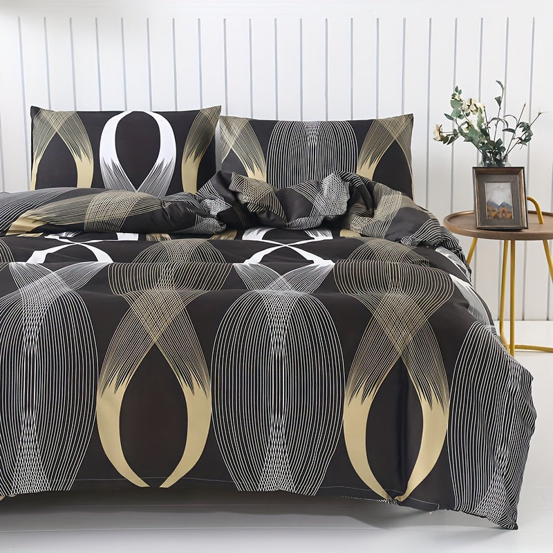 Weiches Fleece-Bettwäsche-Set – 3-teilig, hautfreundlich, floral