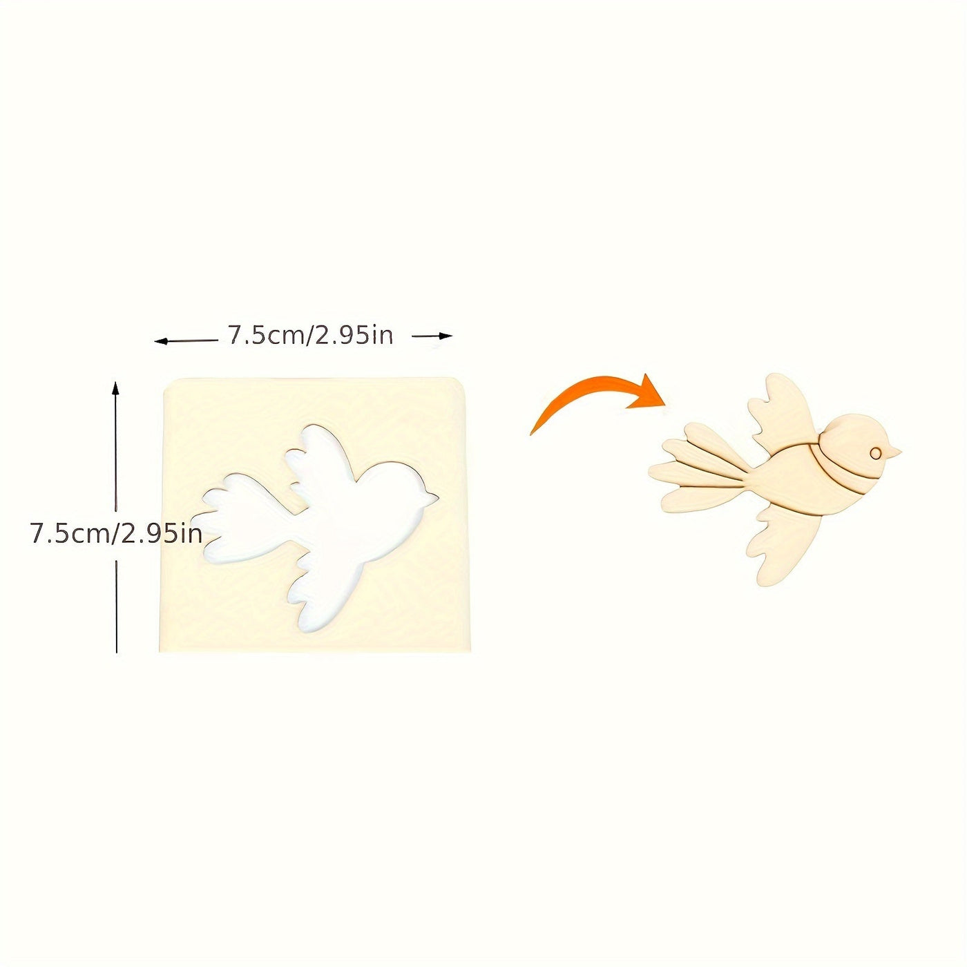 10-teiliges Holz-Lernspielzeug – Kreatives Bastel- und Malset für Kinder