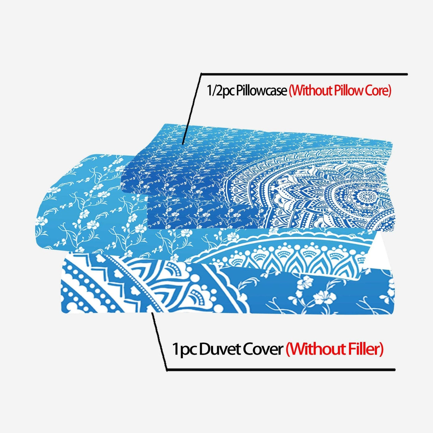 2/3-teiliges 3D-Tierdruck-Bettwäsche-Set – Atmungsaktiv & Maschinenwaschbar