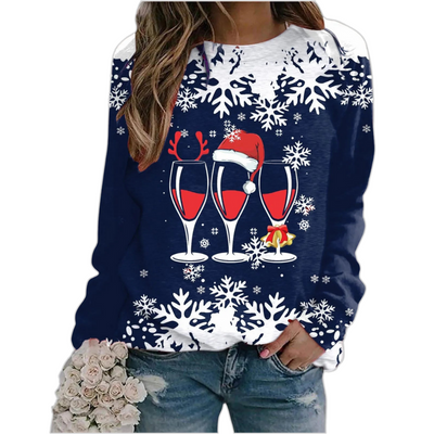 Weihnachtlicher Pullover für Damen