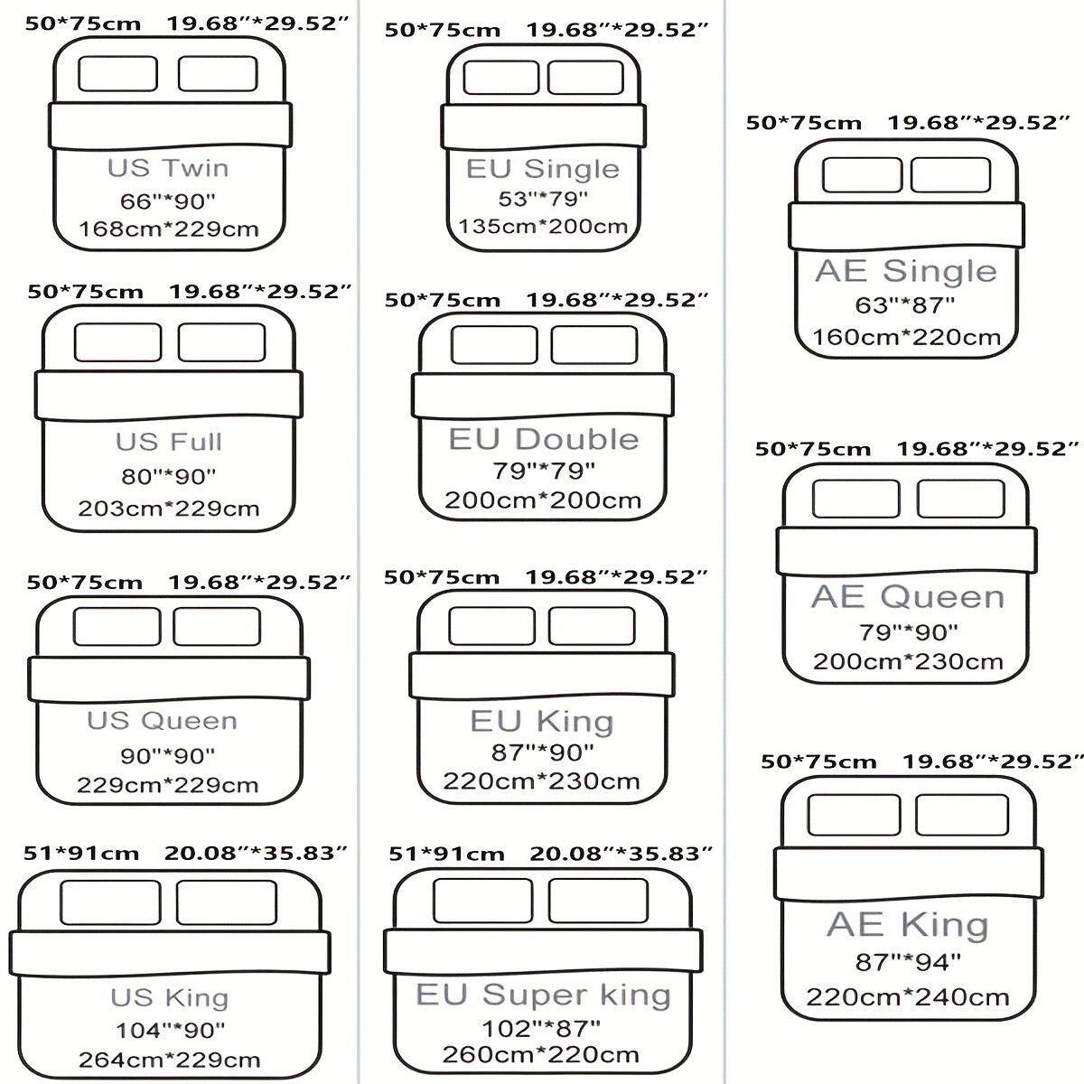 3-teiliges Bettwäsche-Set mit Schmetterlingsmuster, Atmungsaktiv, Weich & Bequem