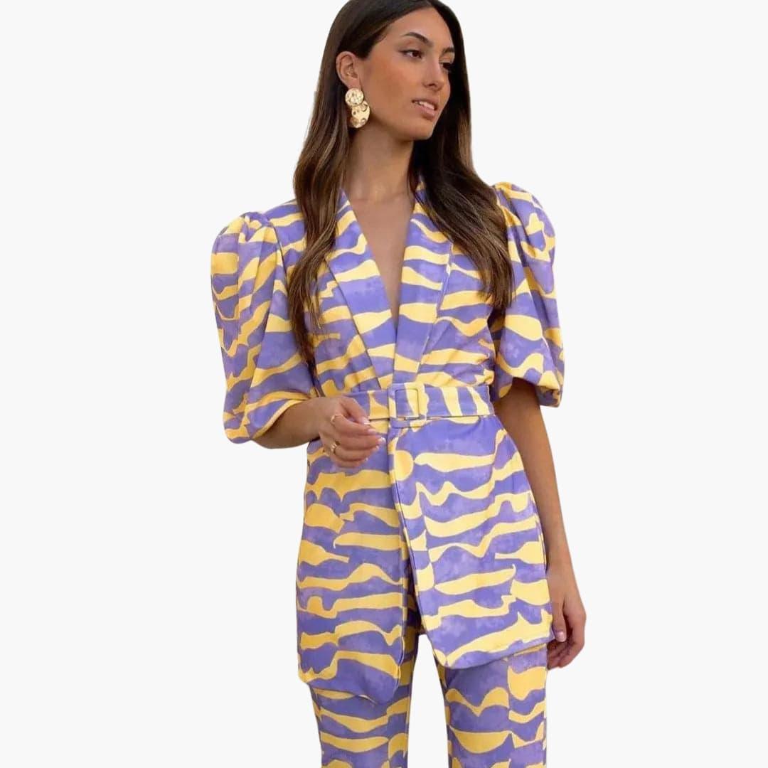 2-teiliges Damen-Set - Elegantes Freizeit-Outfit aus weichem Stoff