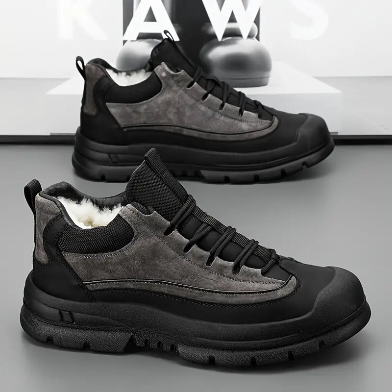 Adam - Herren-Winterschuhe mit Fleece-Futter