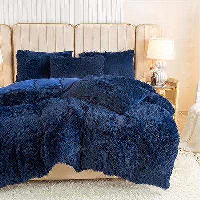 3-teiliges Multicolor Bettwäsche-Set – Weich, Warm, für Schlafzimmer & Gästezimmer