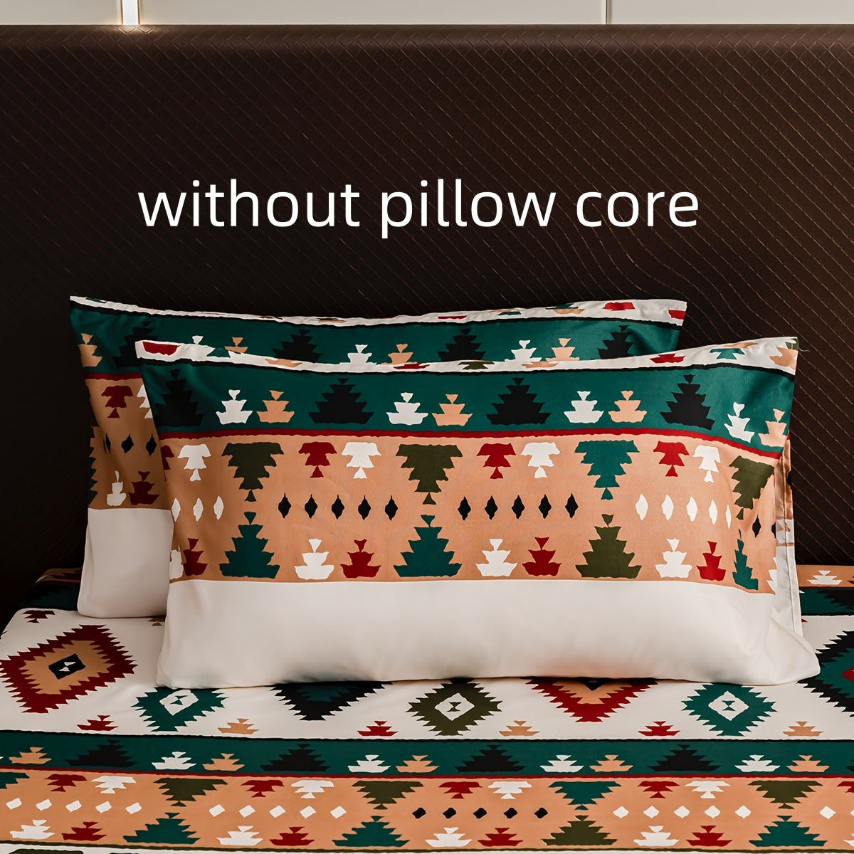 3-teiliges Bettwäsche-Set – Diamantmuster, Weich & Atmungsaktiv