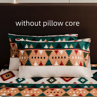 3-teiliges Bettwäsche-Set – Diamantmuster, Weich & Atmungsaktiv