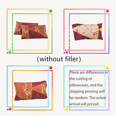 3-teiliges Bettwäsche-Set, Geometrischer Dreieck-Druck, Weich & Bequem