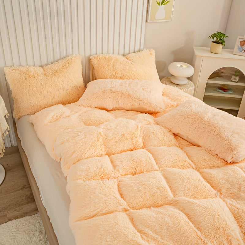 3-teiliges Multicolor Bettwäsche-Set – Weich, Warm, für Schlafzimmer & Gästezimmer