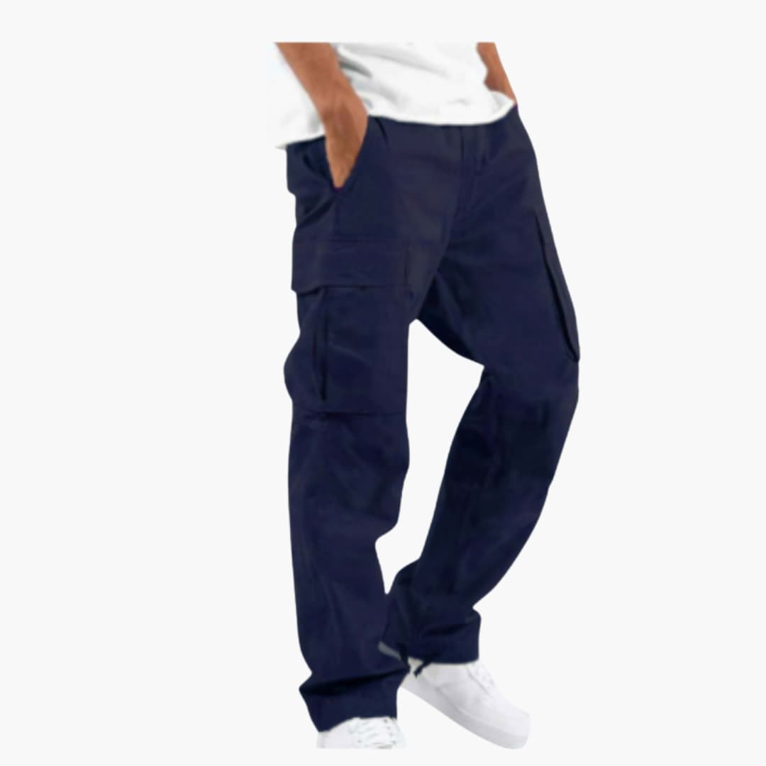 Weite Cargo-Hose für Männer - Bequeme Passform mit Taschen