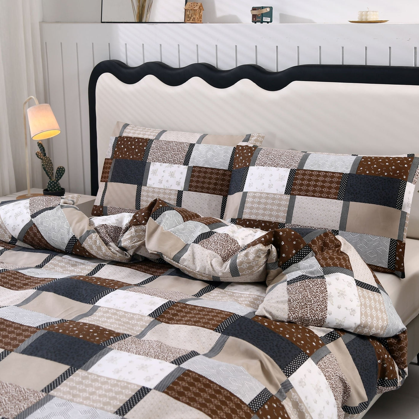 3-teiliges Fleece-Bettwäsche-Set – Weich, Atmungsaktiv & Bequem für Schlafzimmer