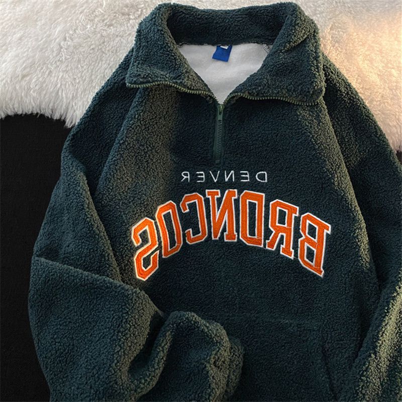 Zoe | Pullover mit halbem Reißverschluss und Kaschmirgefühl