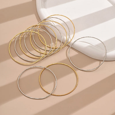 10-teiliges Elegantes Mehrlagiges Armband-Set für Frauen