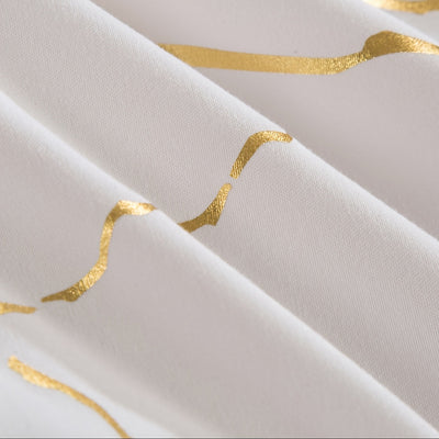 3pcs Soft Bronzing Bettbezug Set - Elegante Bettwaren