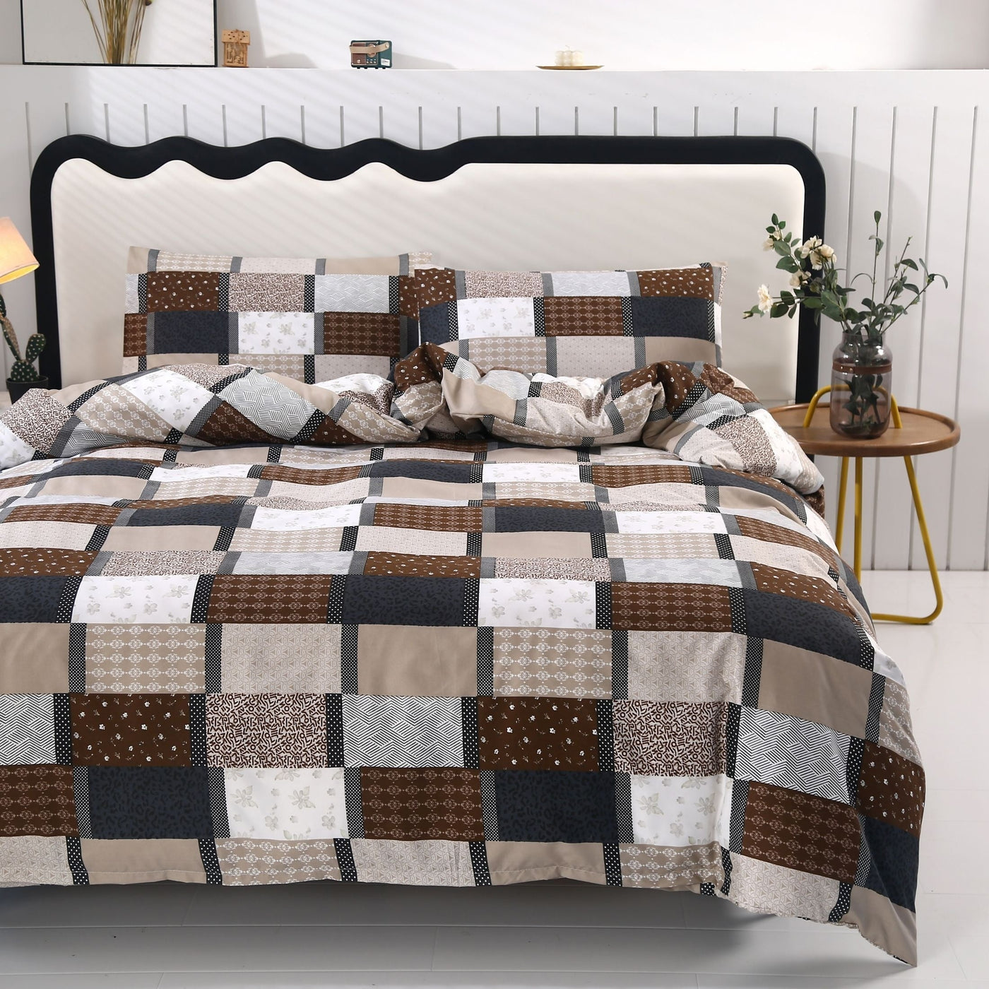 3-teiliges Fleece-Bettwäsche-Set – Weich, Atmungsaktiv & Bequem für Schlafzimmer