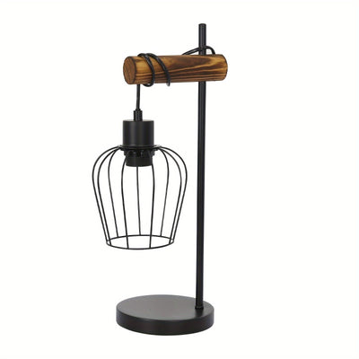 Vintage Industrielle Flammen Design Nachttischlampe