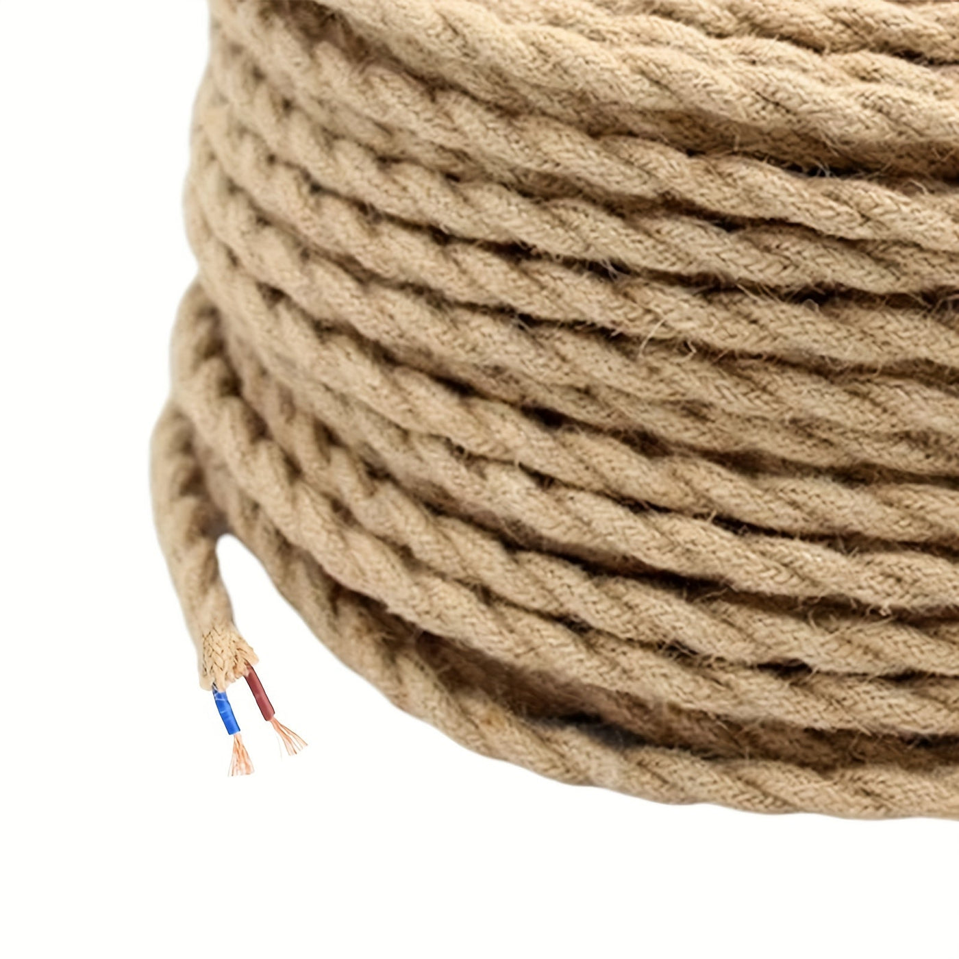 Weinlese Gedrehte Hanfseil-Schnur für Pendelleuchten