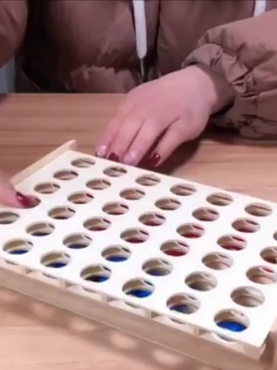 4-in-1 Holzspiel – Puzzle & Schach für interaktiven Spielspaß