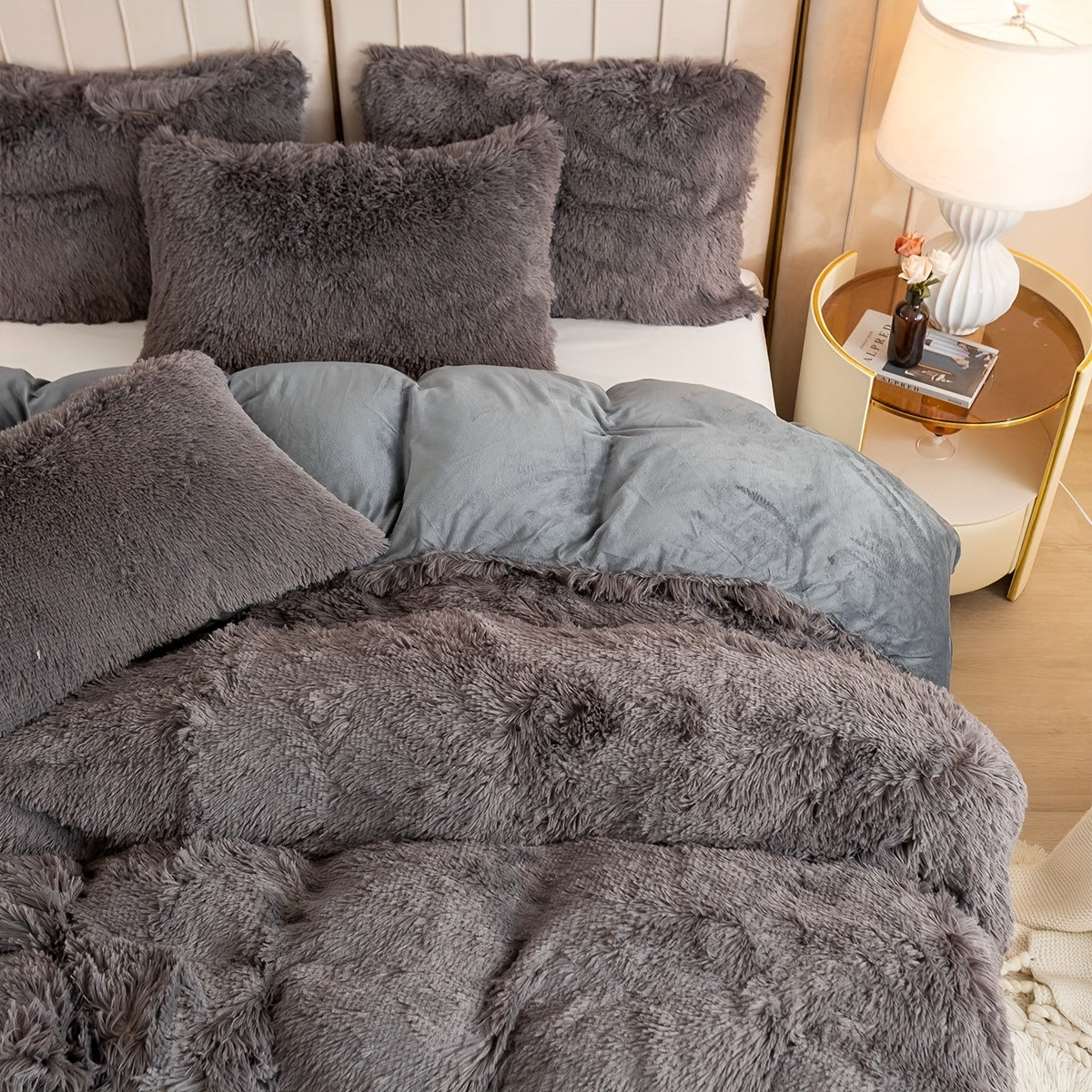 3-teiliges Multicolor Bettwäsche-Set – Weich, Warm, für Schlafzimmer & Gästezimmer