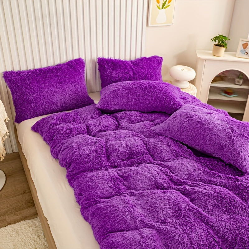 3-teiliges Multicolor Bettwäsche-Set – Weich, Warm, für Schlafzimmer & Gästezimmer