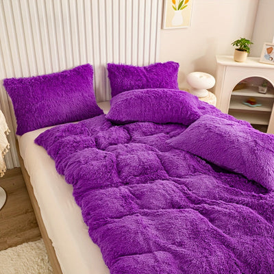 3-teiliges Multicolor Bettwäsche-Set – Weich, Warm, für Schlafzimmer & Gästezimmer