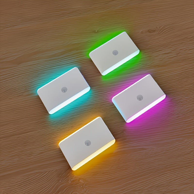 1 Stk LED Bewegungssensor Licht, USB-Aufladbar, Magnetisch