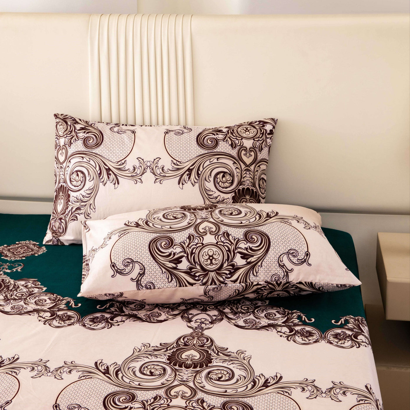 3-teiliges Bettbezug-Set – Weich, Atmungsaktiv & Blumenmuster