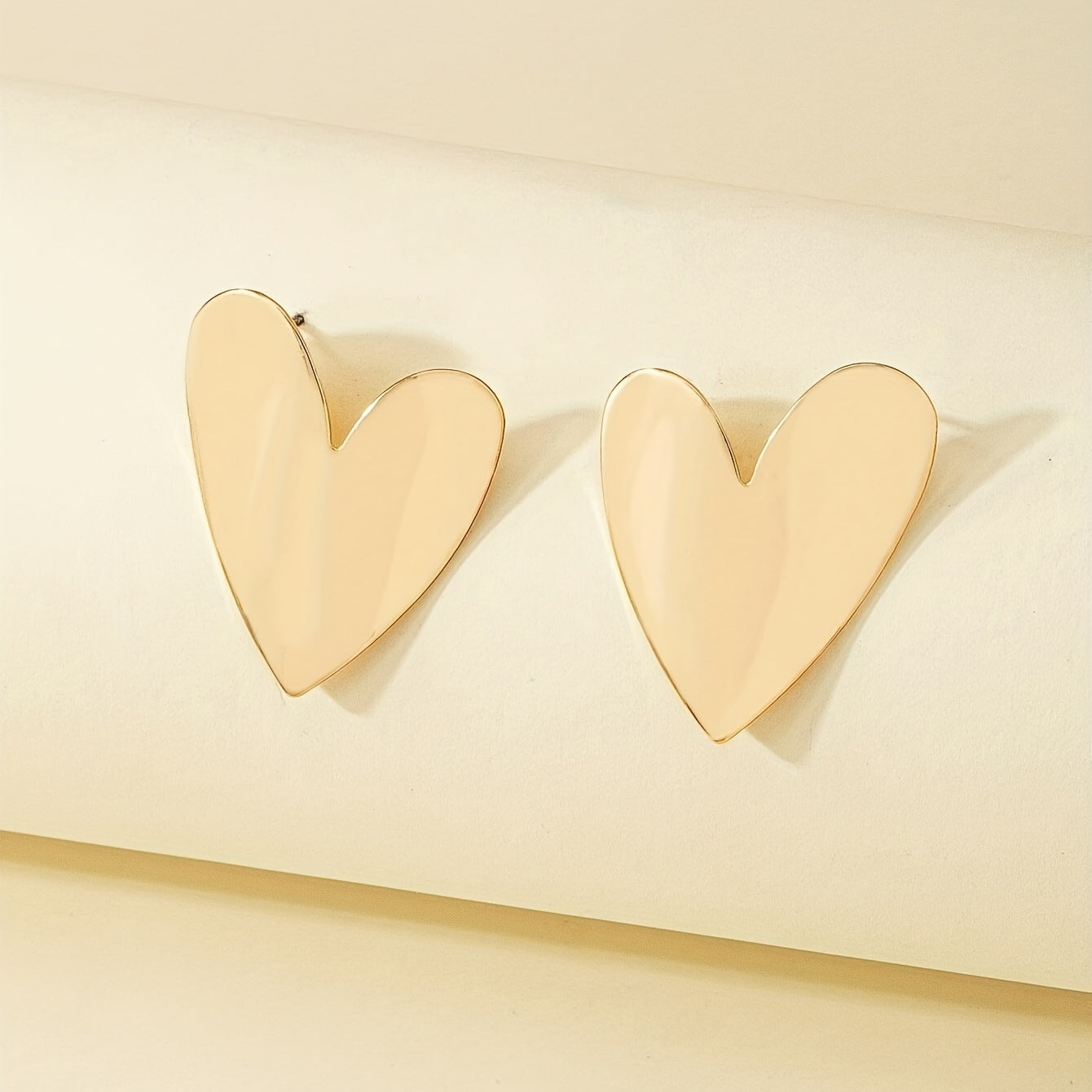 3 Paar stilvolle herzförmige Ohrringe, lässiger sexy Stil, Paar-Geschenk