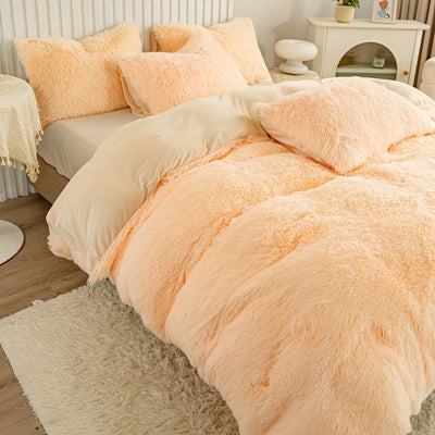 3-teiliges Multicolor Bettwäsche-Set – Weich, Warm, für Schlafzimmer & Gästezimmer