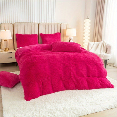 3-teiliges Multicolor Bettwäsche-Set – Weich, Warm, für Schlafzimmer & Gästezimmer