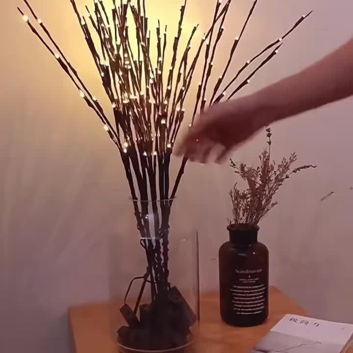 1pc Simulierte 20LED Baumzweig Lichtlampe, Innenraum Dekorationslichter