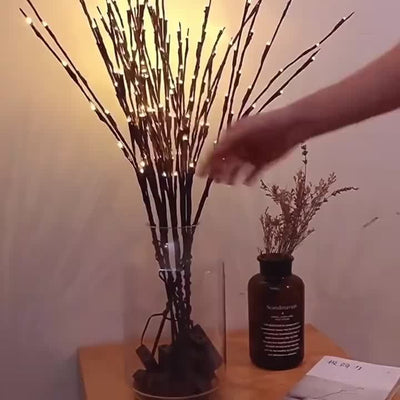 1pc Simulierte 20LED Baumzweig Lichtlampe, Innenraum Dekorationslichter