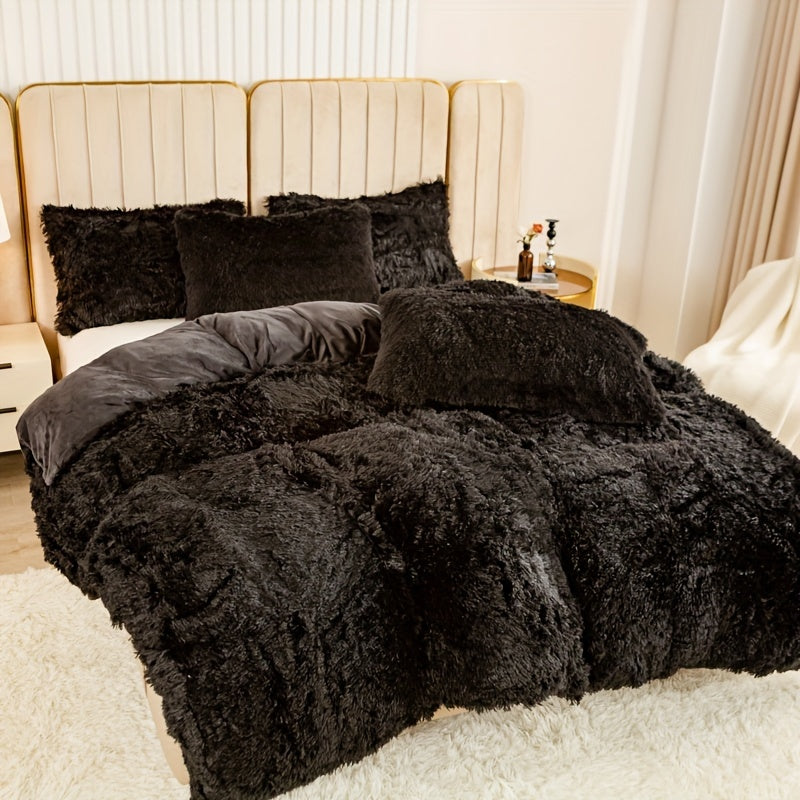 3-teiliges Multicolor Bettwäsche-Set – Weich, Warm, für Schlafzimmer & Gästezimmer