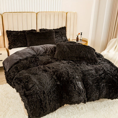 3-teiliges Multicolor Bettwäsche-Set – Weich, Warm, für Schlafzimmer & Gästezimmer