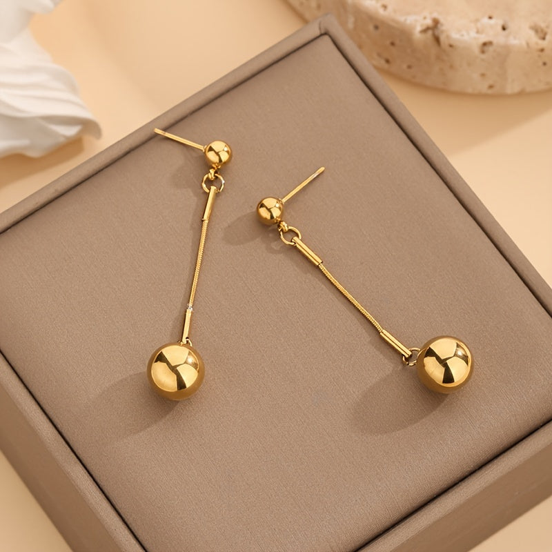 4-teiliges Set Edelstahl-Schmuck, Vintage Eleganter Stil